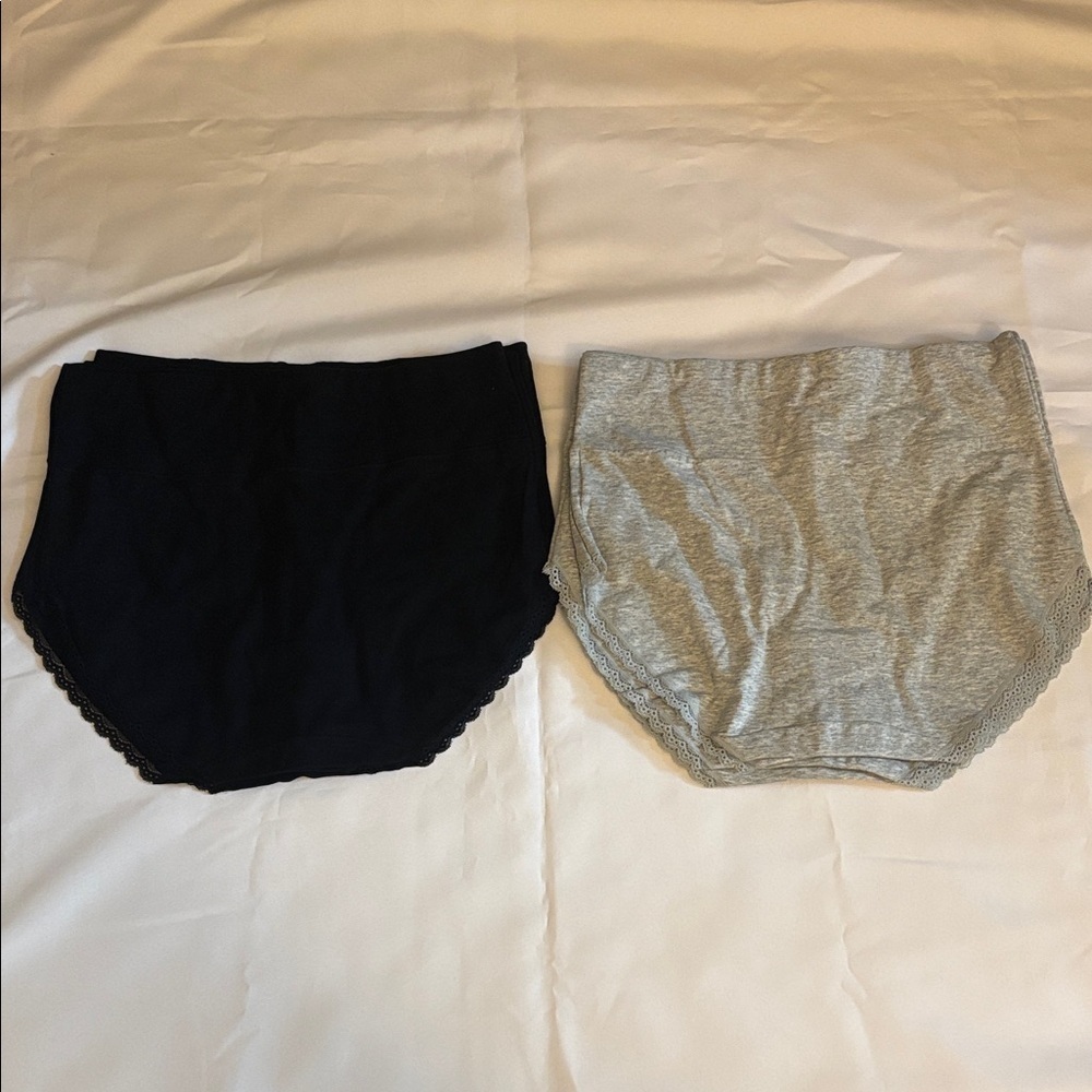 Bundle of Womens Briefs Set of 10 Grey/ Black Size Large NIP - Picture 2 of 5